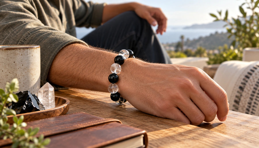 Why Wear Quartz Obsidian Bracelet? - QZENI crystal bracelet guide