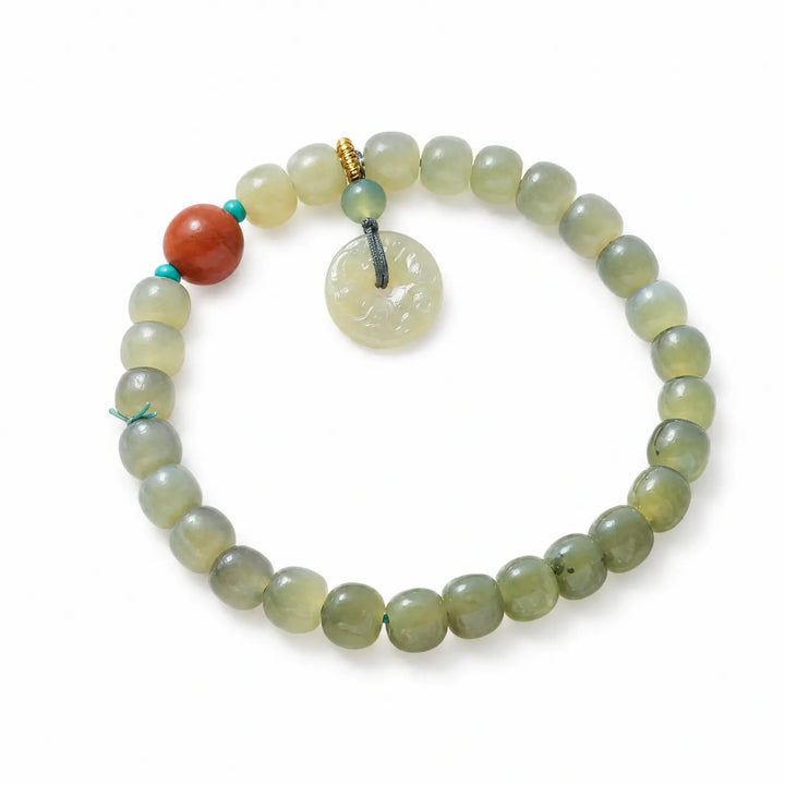 8mm Jade Bracelet - 01 jade harmony style bracelet main image