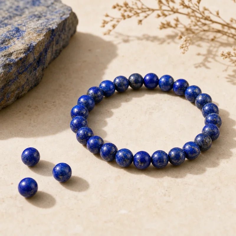 Lapis Lazuli crystal bracelet beads