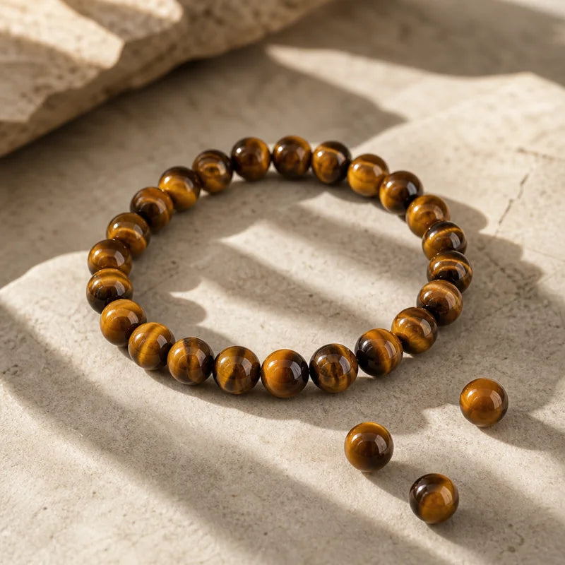 Tiger Eye crystal bracelet beads
